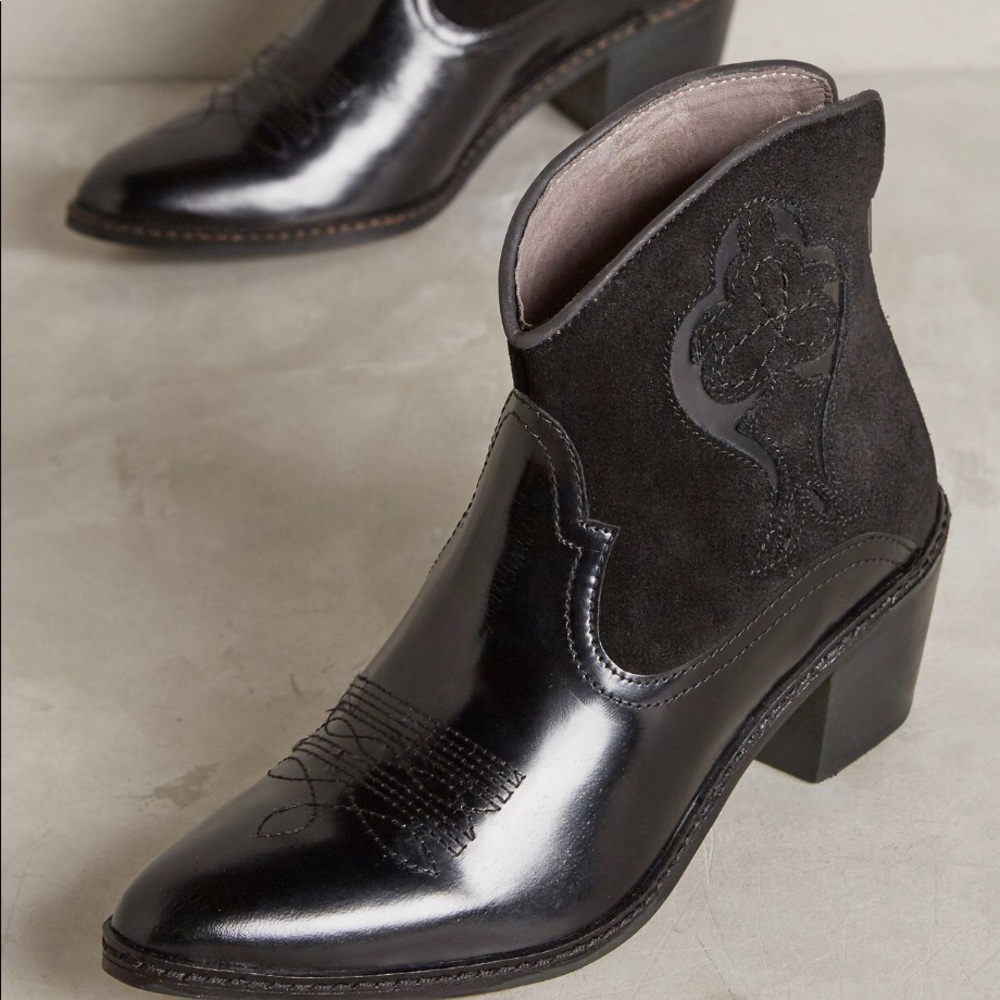 Anthropolgie x Hudson Leon Western Boot
